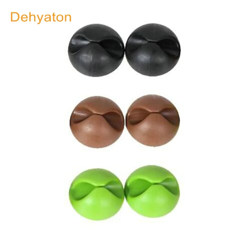 Dehyaton 1pcs font b Cable b font Clip Desk Tidy Organiser Wire Cord font b Cable