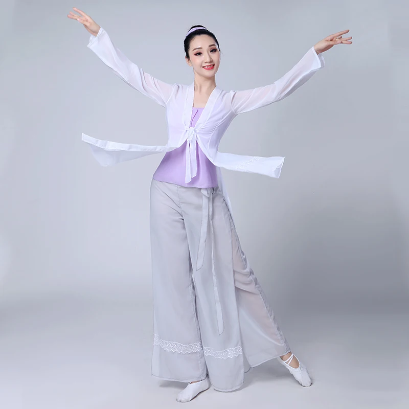 Ханьфу в китайском стиле одежда для классических танцев Женский танцевальный