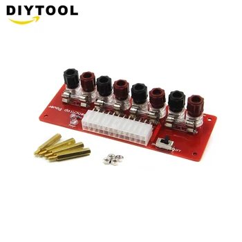 

24Pins ATX Benchtop Power Board Computer Power Supply Breakout Adapter DC power adapter DC power plug