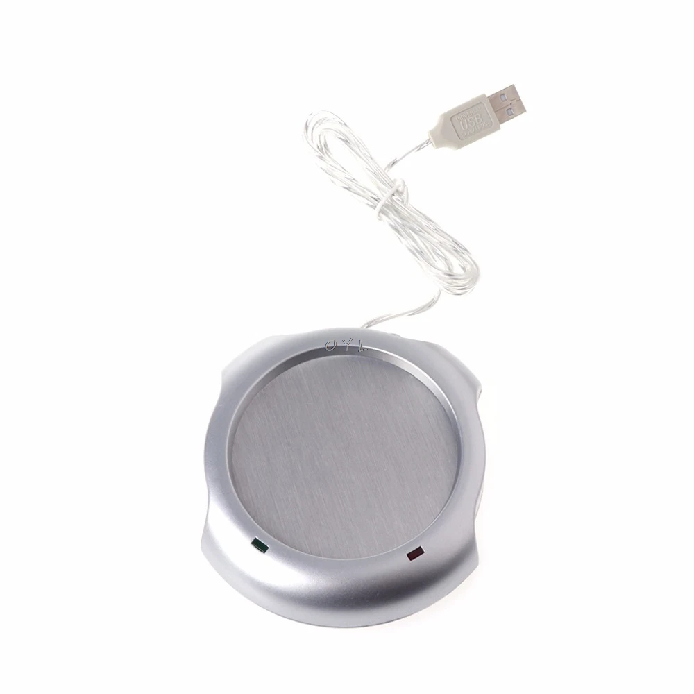 Мини USB электрическая чашка для напитков подогревающая пластина офисного и