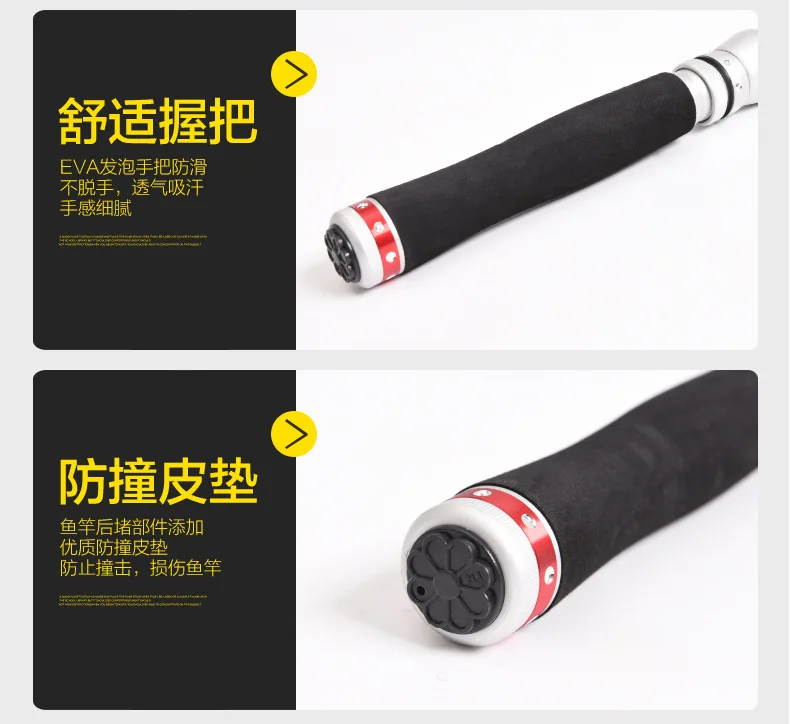 Vara de Mar Curto de Metal Anel de Guia Equipamento de Pesca Vara de Pesca Mini Carbono Ultra Anti-colisão Almofada Telescópica Livre Grátis Leo 17 High Quality Esporte e Lazer