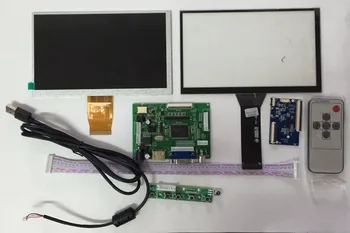 

Raspberry Pi 3 7 Inch 1024*600 TFT LCD Display Monitor Touch Screen with Driver Board HDMI VGA 2AV