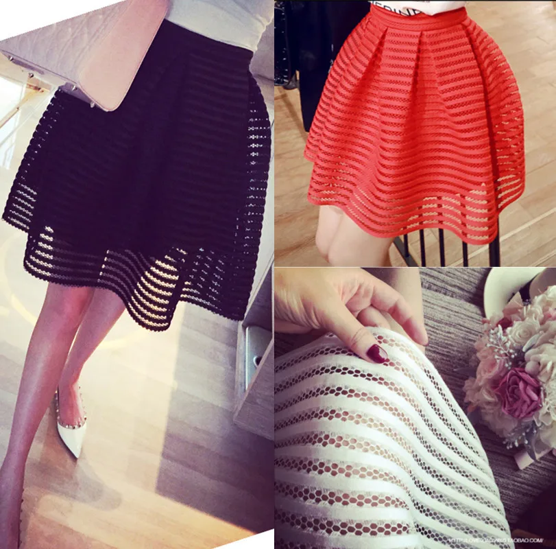 Женская юбка с завышенной талией тонкая Одуванчик сетчатая vestidos WJ099 2019|skirts womens|a