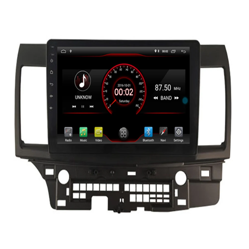 

2 Din Android 9.1 Car Multimedia Player For Mitsubishi Lancer EX EVO Lancer 10 2008-2016 9 x 10.2 inch car dvd gps navi radio