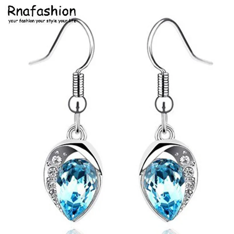 

Fashion accessories Fashion jewelry wholesale Austrian crystal earrings My Heart 049