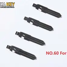10 шт.) № 60 ключи лезвия флип дистанционный ключ заготовка для Fiat