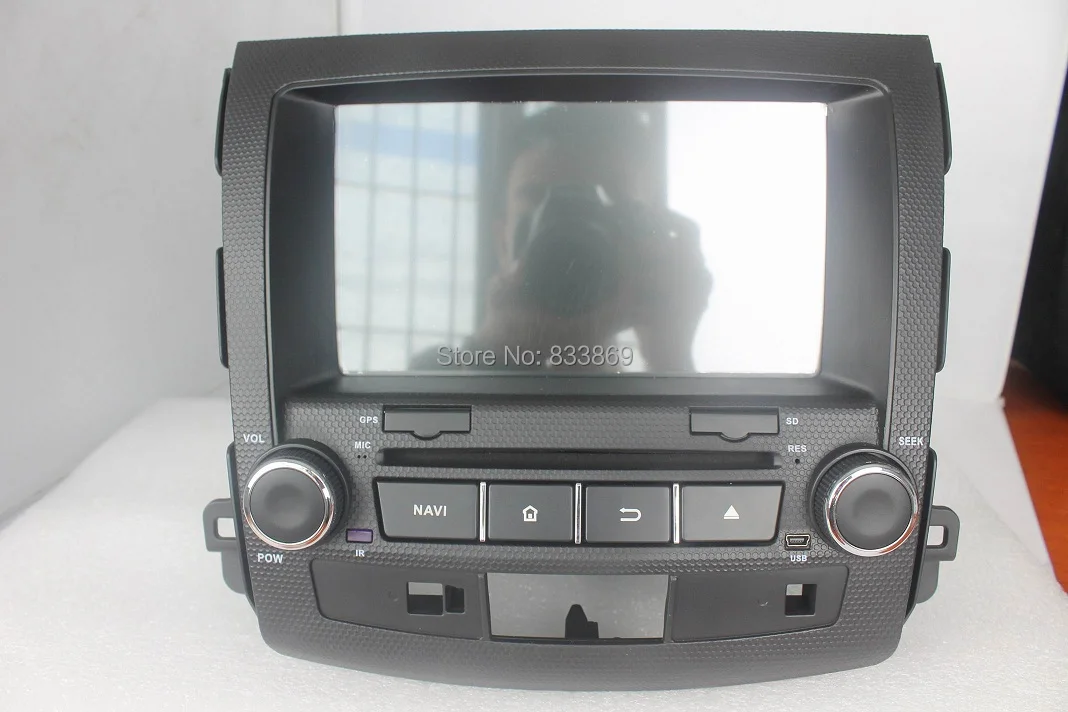 Excellent 1024*600 Octa Core 8" Android 9.0 Car DVD Radio GPS for Mitsubishi Outlander 2006-2012 With 4GB RAM Bluetooth WIFI 32GB ROM 3