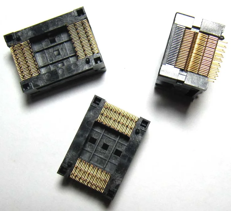 Широкий-узкий общий TSOP48pin флэш-Тесты гнездо, IC Тесты/Burn розетка/адаптер переменного тока, TSOP48-0.5 Тесты приспособление, 48-PIN типа, 14*18 12*18