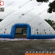 Прокат заказной большой открытый купол надувной Igloo палатка