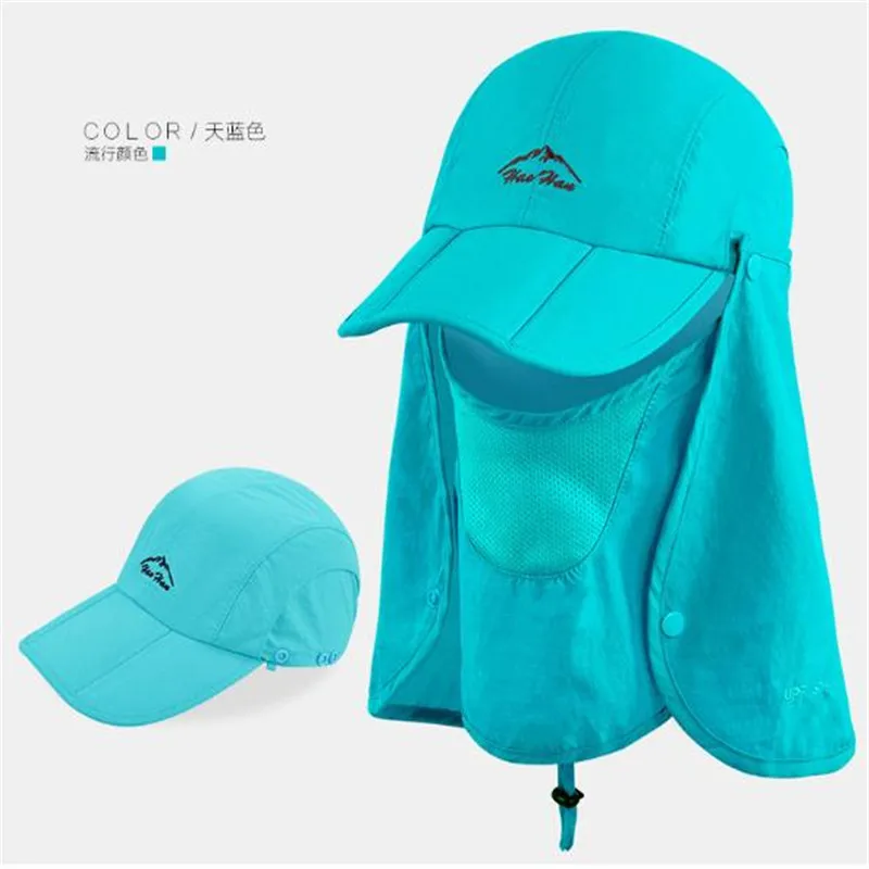 Outdoor Sports Hat HH031 Foldable Running Mountaineering Sun Hat Men
