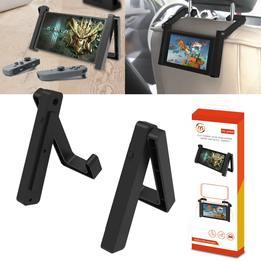 

2019 Newest Nintend Switch Multifunctional Console Vertical Stand Car Bracket Holder for Nintendo Switch NS Game Accessories