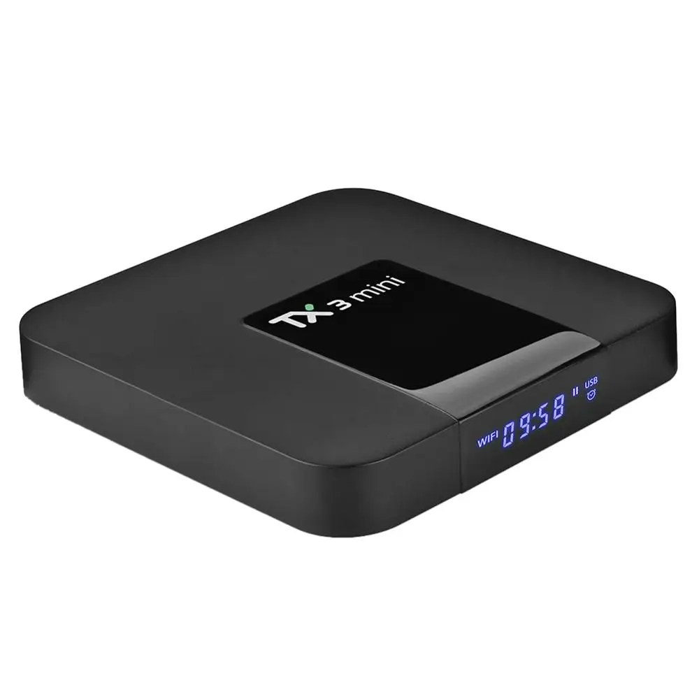 

TX3 Mini TV Box 1+8/2+16G WiFi 2.4G Android 7.1 BT4.0 Amlogic S905W Quad Core 4K Set Top Box EU/US/AU/UK Plug Home Media Player