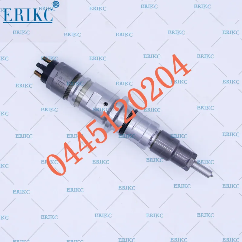  ERIKC 0445120204 Diesel Injector 0 445 120 204 CR auto Fuel Dispenser 68002012AD Inyector 0445 120 