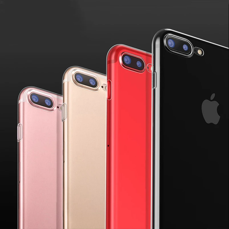 USLION-Ultra-Slim-Clear-Soft-Silicon-Phone-Case-For-iPhone-8-Plus-Transparent-Back-Cover-For (4)