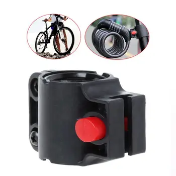 Bicycle Lock Holder Support Wire Cable Lock Bike Frame U Lock Fixed C