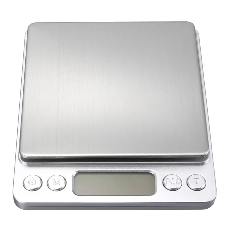 

500g x 0.01g Mini Digital Scale Jewelry Weighting Electronic and LCD Display g/ oz/ ct/ gn Precision with 2 trays