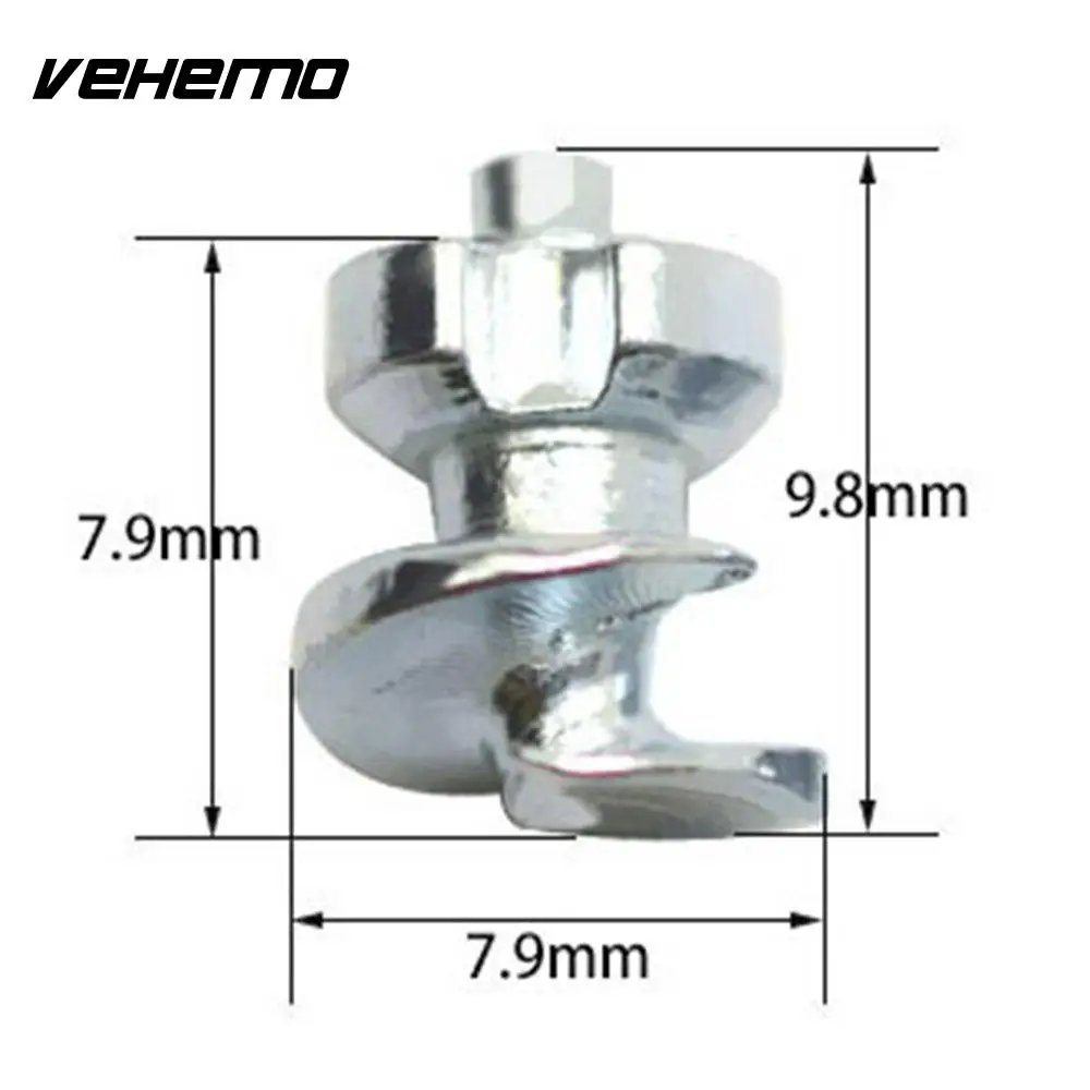 

Vehemo Tire Spike 9.8mm Silver 100PCS Anti-Slip Accessories Outdoor Winter Ice Snow Spare Automobile Safety Car Tire Stud