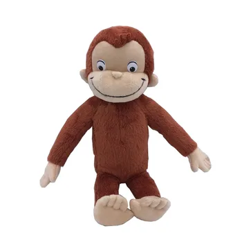 

Curious George Plush Toys 45cm Cute Monkey Stuffed Doll