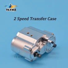 Сплав 2 Скорость передачи чехол для 1:10 Радиоуправляемый гусеничный, грузовик SCX10 RC4WD 1 шт