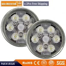 PAR36 Led Tractor lights For new holland CASH ih led work lights 12v 24V Front Led headlights RE336111 led Sealed beam x2pcs