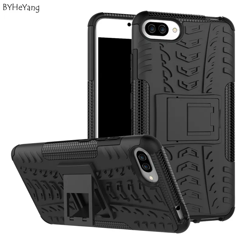 

BYHeYang Cover For Asus Zenfone 4 Max Zc554kl Case Silicone TPU + Hard Armor Case Kickstand Case Zenfone 4 Max Pro ZC554KL Coque