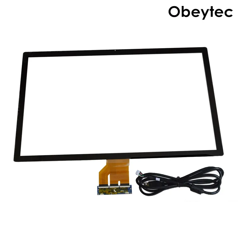 Obeytec 12," Проекционный емкостный сенсорный экран, Plug and play, широкий экран, USB контроллер, 10 точек касания
