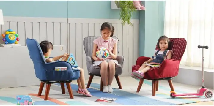 Foldable and 360 Swivel Children Chair Armchair Sofa For Kids Wood Home Children Furniture Contemporary Kids Single Sofa Chair Foldable and 360 Swivel Children Chair Armchair Sofa For Kids Wood Home Children Furniture Contemporary Kids Single Sofa Chair