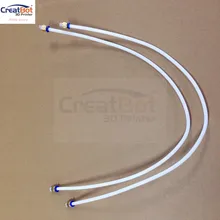 2шт 3,0 мм внутренний диаметр тефлоновая трубка для двойного экструдера CreatBot 3d принтер Подающая трубка от CreatBot завод