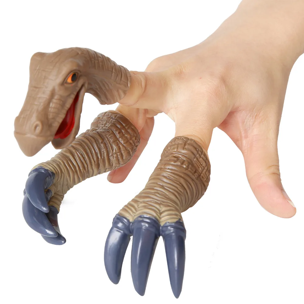 dinosaur finger toy