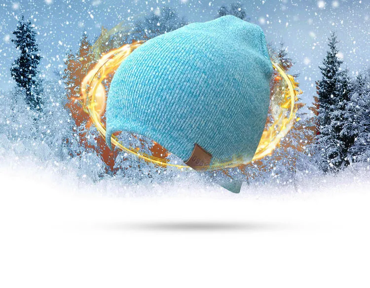 Esportivos ao ar Tampas de Esqui Chapéu de Malha de Malha de lã Chapéus de Inverno ao ar Cap para Homens e Mulheres Equipamentos Livre Quente Snowboard Inocentes 16 lã quente chapéus de inverno ao ar