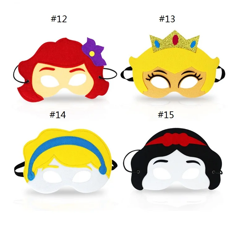 

Mask Princess Crown DC Super Hero Batman Mask Kids Boy Girl Costume Star Wars Xmas Avengers DIY Masquerade Eye Mask Cosplay DIY