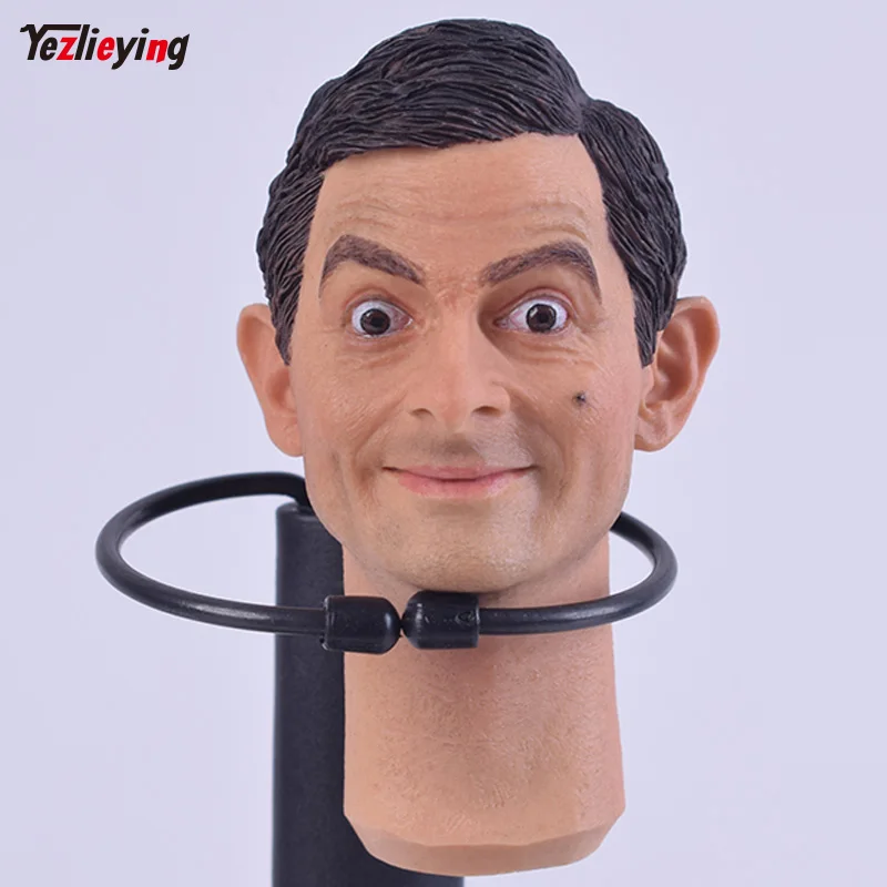 1/6 масштаб аксессуары на заказ голова Лепка Резьба Мужской KUMIK 13 81 Mr.Bean F 12 &quotPhicen
