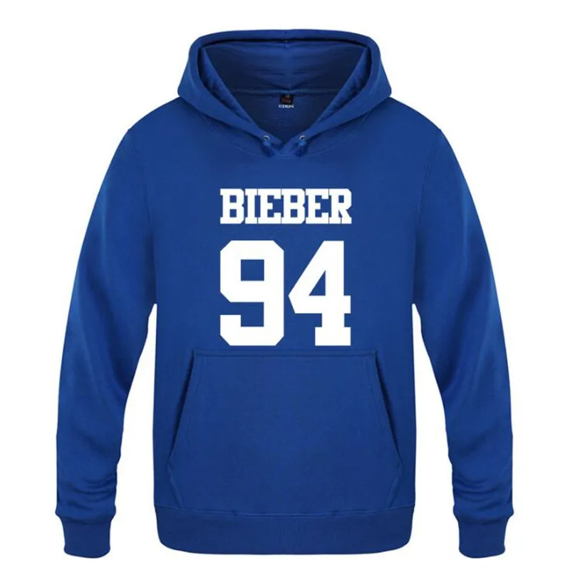 Hoodie Men Hip Hop Justin Bieber Printed Mens Hoodies Winter Fleece Long Sleeve Skate Men's Sweatshirt Tracksuit Man's Gown Hot