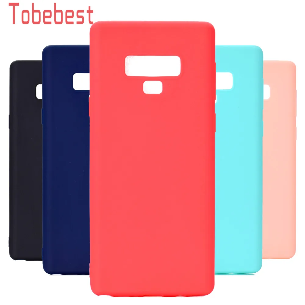 For Samsung Galaxy Note 9 Case Candy Color TPU Silicone ...