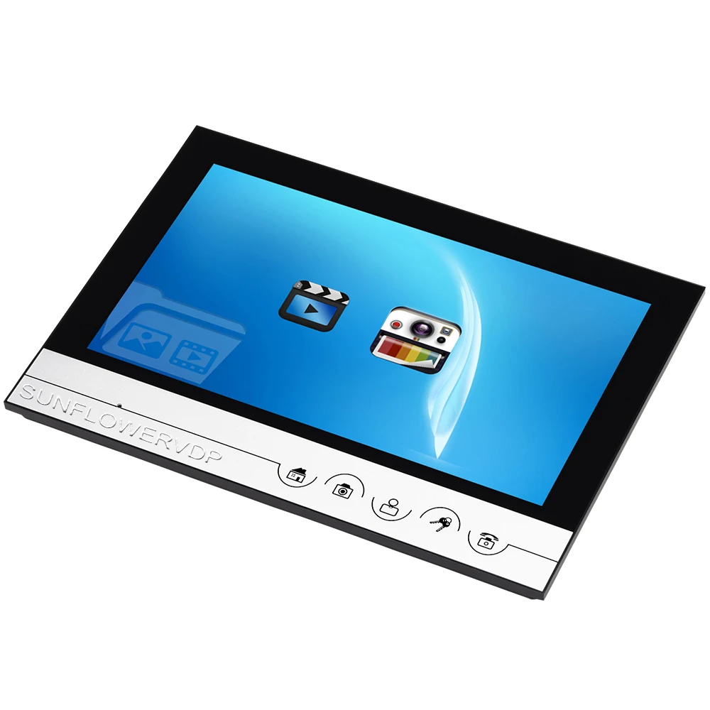 Video Doorphone 2 Monitors Video Intercom With Recording Rfid Keypad Unlock+8GB TF Card 7'' Intercom For Home +Electric Lock Kit Video Doorphone 2 Monitors Video Intercom With Recording Rfid Keypad Unlock+8GB TF Card 7'' Intercom For Home +Electric Lock Kit