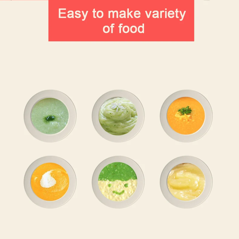 Детские Еда мельница дополнительных Еда смеситель Пособия по кулинарии и перемешивающая машина детское питание Processer Пароварка для детского питания шлифовальный станок
