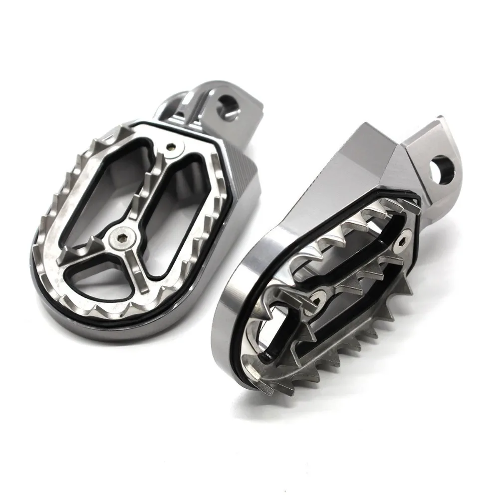 CNC MX Aluminum Dirt Bike Pit Motocross Foot Peg Foot Rests Pedal Footpeg For Husqvarna KTM 85cc-530cc All 2005 - 2015 Footrests CNC MX Aluminum Dirt Bike Pit Motocross Foot Peg Foot Rests Pedal Footpeg For Husqvarna KTM 85cc-530cc All 2005 - 2015 Footrests