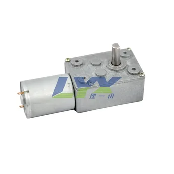 

LX370WG 12V 10RPM/min DC speed reducing motor,large torque micro worm wheel and worm reducer motor