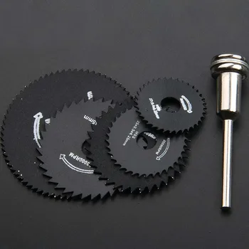 

6pcs/set Woodworking Metal HSS Circular Saw Blade High Speed Steel Cutting Discs For Dremel Rotary Tool