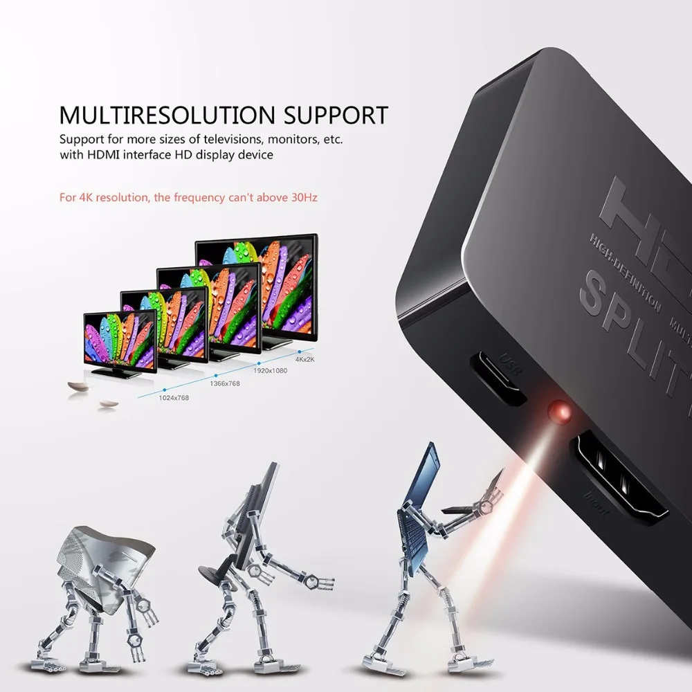 Разветвитель HDMI SOONHUA 3 портовый концентратор автоматический переключатель XBox