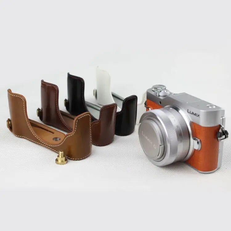 Чехол из ПУ кожи для камеры Panasonic Lumix GF10 GF9 GF8 GF7 GX800 GX850 GX900 GX950|Сумки