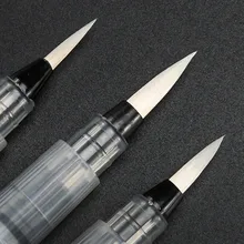 3 шт Портативные маркеры, кисть для рисования, водная кисть, мягкая водная Цветная кисть, ручка для начинающих, краски, рисование, товары для рукоделия