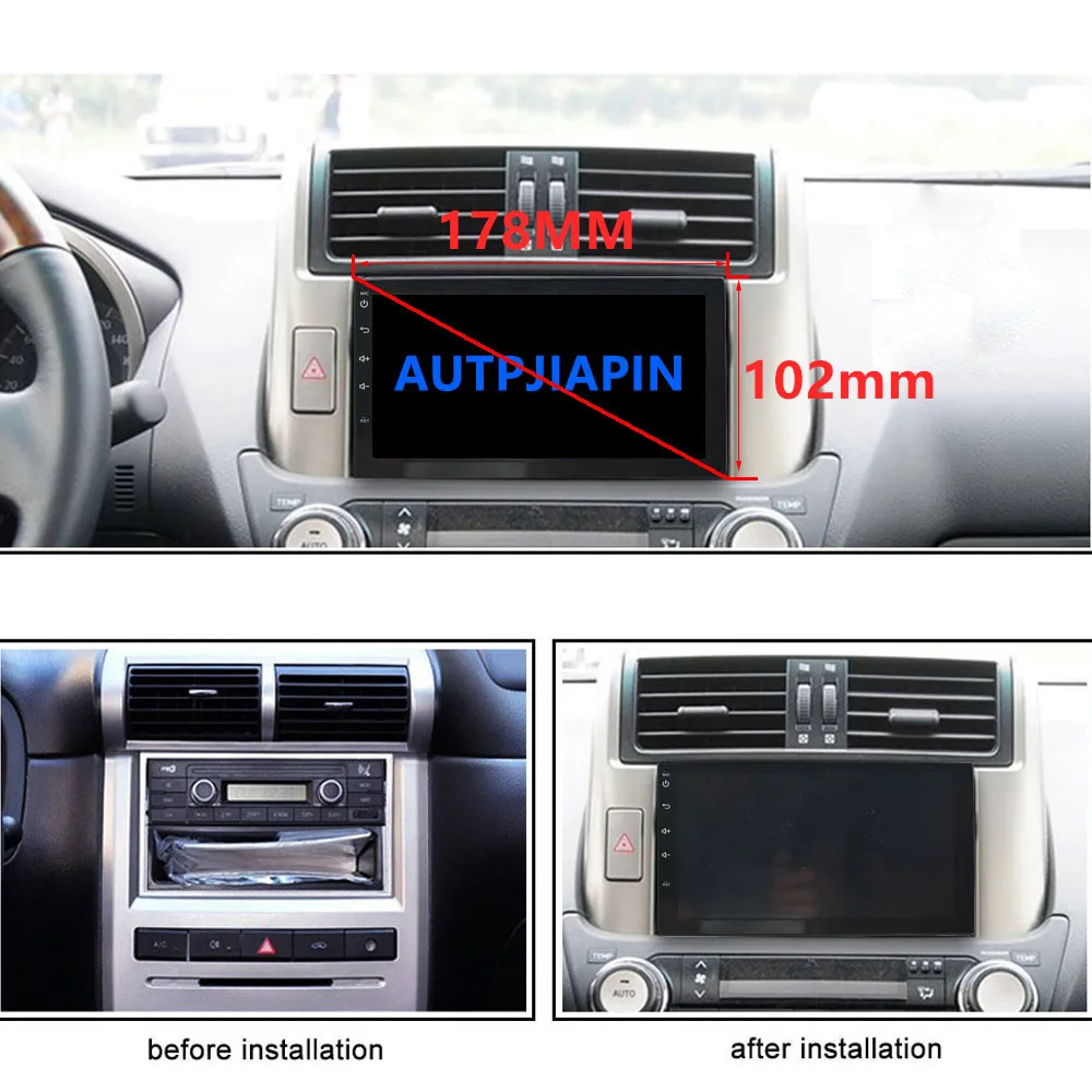 Clearance 7" 2GB ram Android 7.1 Quad Core 2 Double Din GPS Navi Car Multimedia player with Touch Screen Built in Wi-Fi android seat 1