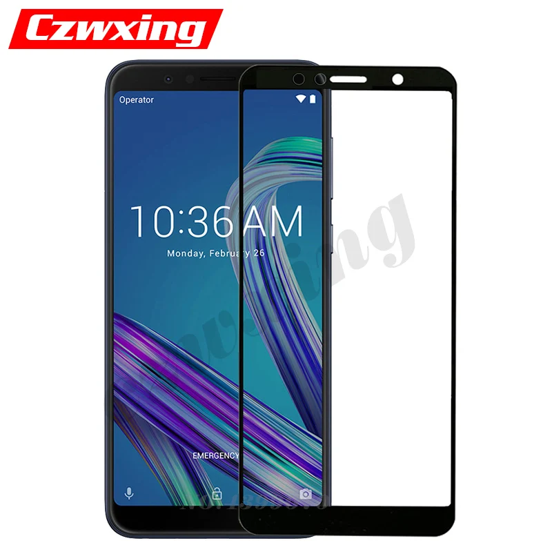 Asus ZenFone Max Pro M1 ZB602KL закаленное стекло для защиты экрана полное покрытие ZB ZB602 602 602KL