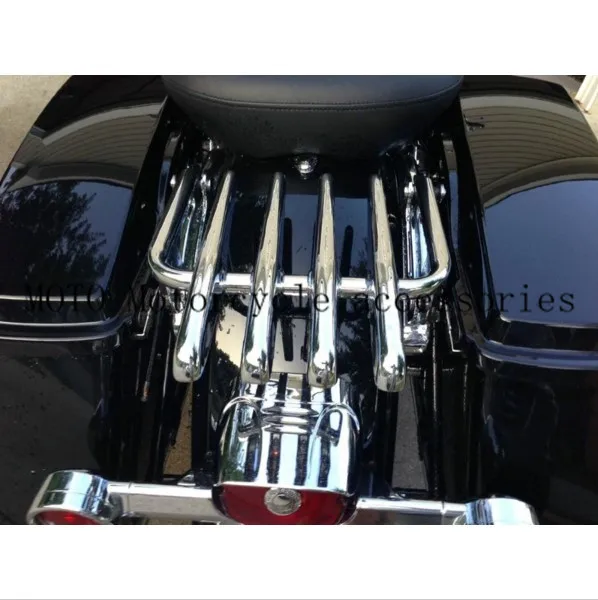 Motorcycle Detachable Stealth Luggage Rack for Harley Electra Glide Road King Street Glide Touring 09-16 Motorbike Luggage Rack