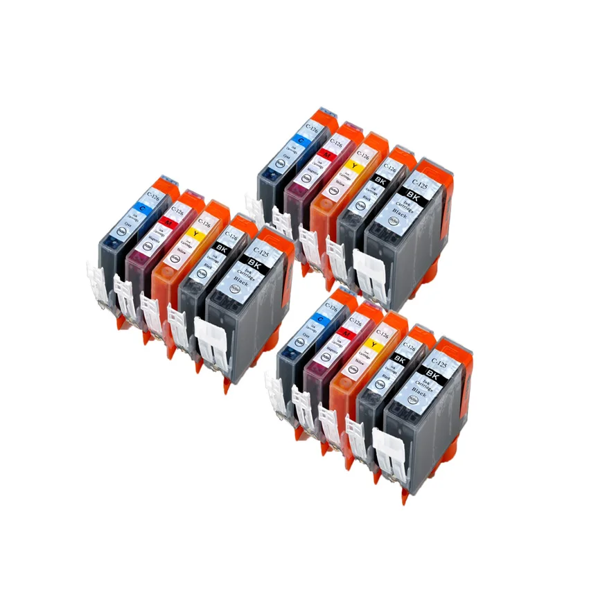 Картридж для принтера canon PIXMA MG6110 MG6210 совместимый с принтером BLOOM PGI 125 CLI 126 |