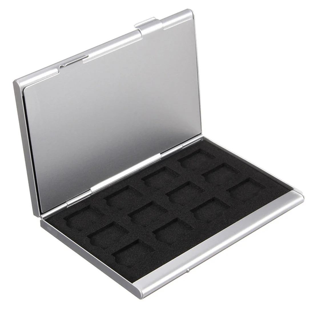 NOYOKERE, современный стиль, высокое качество, серебристый алюминиевый чехол для хранения карт памяти, коробка, держатели для микро-памяти, SD карты, 24TF