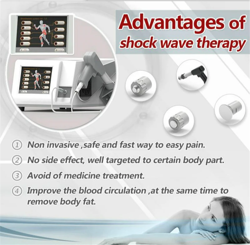 SW9 Professional shockwave therapy machine shock wave for Pain decrease treat shock wave all joints physical 5