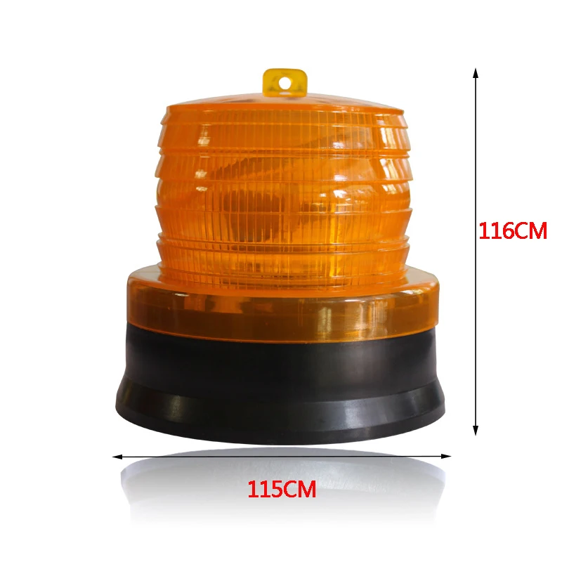 Luzes de Advertência de Segurança do Tráfego Luz de Advertência do Indicador de Flash Energia Solar Levou Lâmpada Rodoviário Carro Explosão Marine Safety Beacon Luz 7 Indicador de Flash Lâmpada Luzes de Advertência