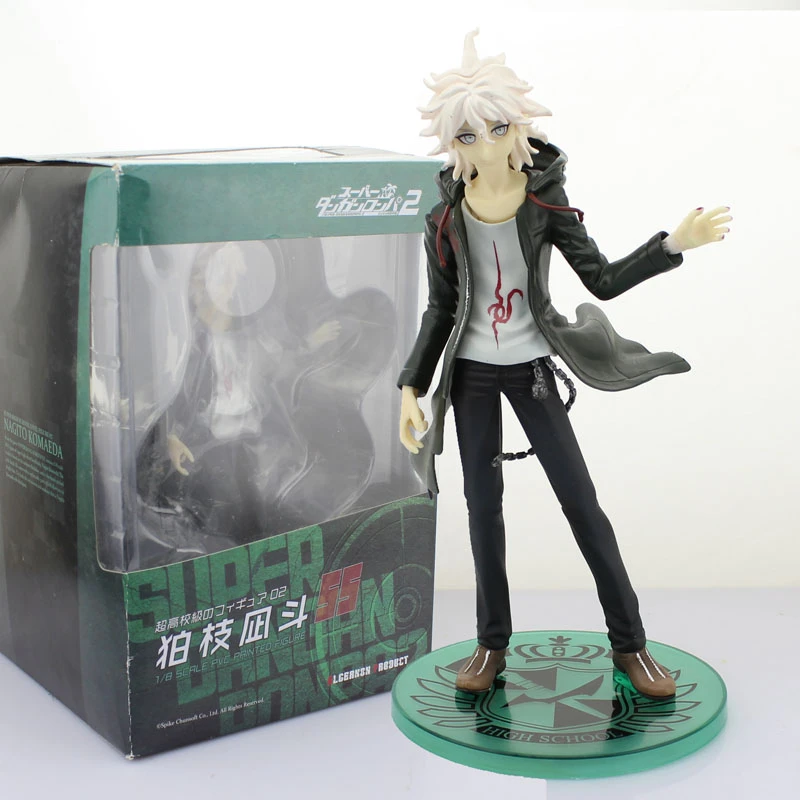pics Danganronpa Height Scale free shipping 8 anime danganronpa 2 komaeda nagito 1 7 scale boxed 21cm pvc action figure collection model doll toys gift